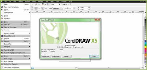 Corel Draw X5 tidak bisa save Indonesia