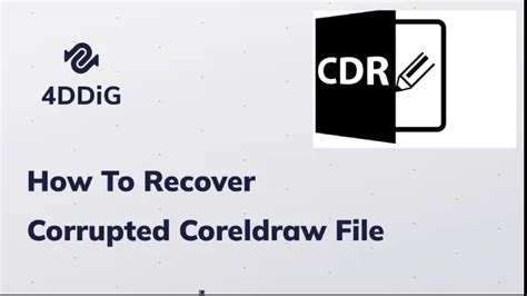 Corel Draw Corrupt File Recovery