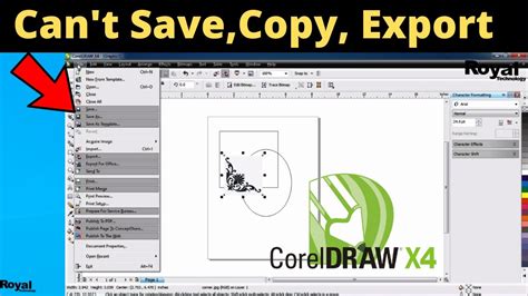 Corel Draw X6 Save Problem