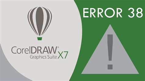 Corel Draw X7 yang error