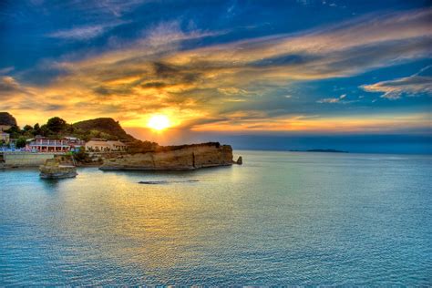 Corfu Sea Tour Sunset