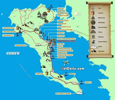 Corfu hidden streets