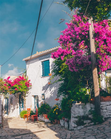 Corfu village