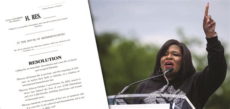 Cori Bush Resolution Gaza