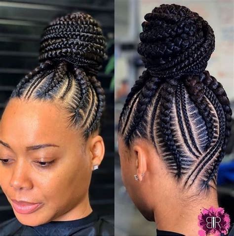 Cornrow Bun or Updo
