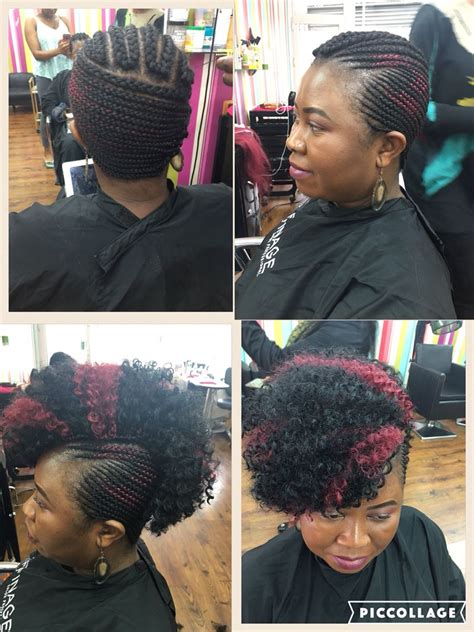 Cornrows With Crochet Braids