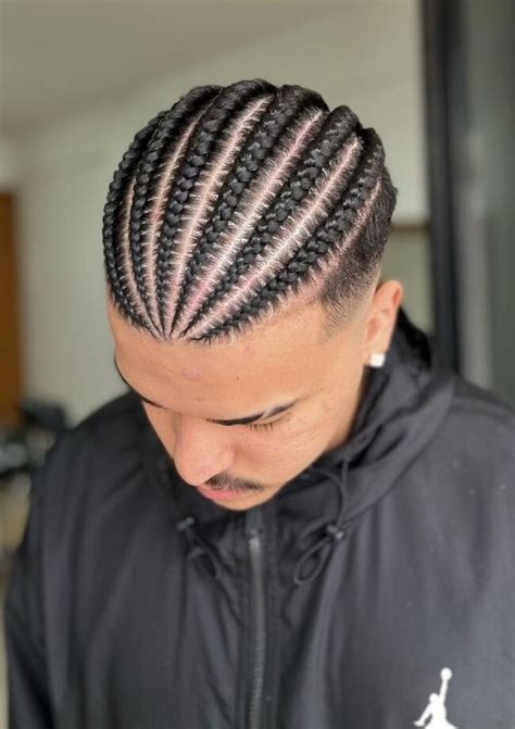 Cornrows with Fade