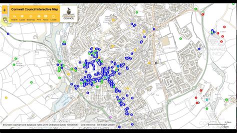 Cornwall Map cornwallmap WorkRoutes.co.uk Hone Heyedidecle