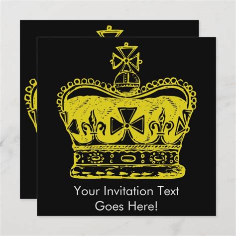 Coronation Invitation Template