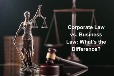 Corporate Law vs. Business Law