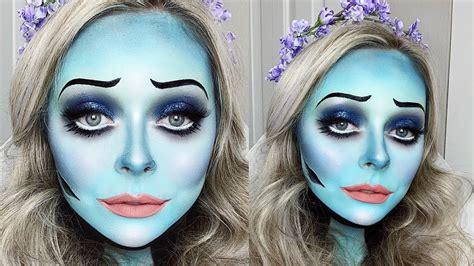 Corpse Bride Facial Details Makeup Tutorial