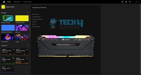 Corsair Ram Color Software