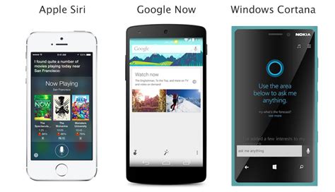 Cortana vs. Google Now