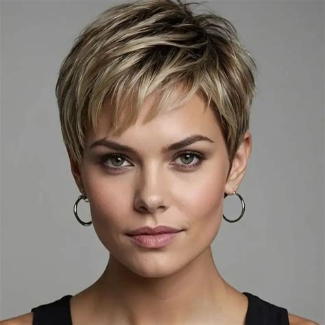 Cortes De Pelo Corto Con Mechas