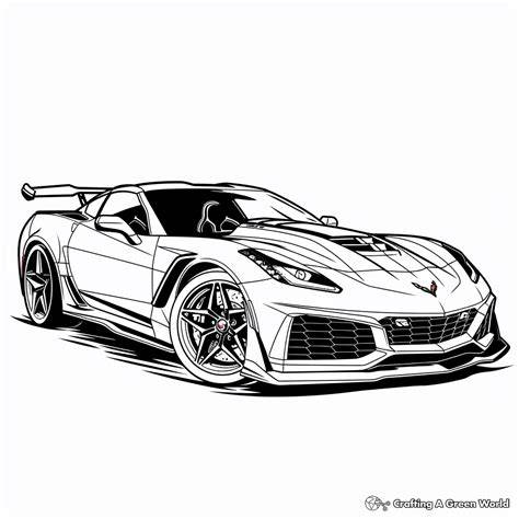 Corvette Coloring Pages