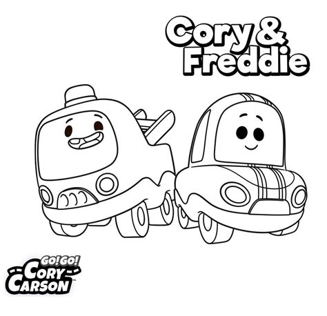 Cory Carson Coloring Pages