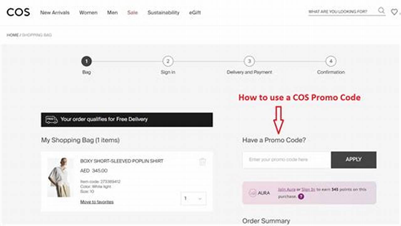 Cos Promotion Code 2024