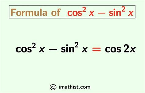 Cos 2 x Sin 2 x: Pengertian, Rumus, dan Kelebihan serta Kekurangannya