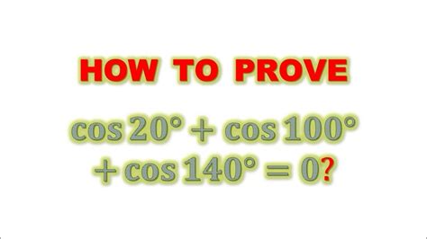 Cos 20 Cos 100 Cos 140: Kelebihan, Kekurangan, dan Kinerja dalam Matematika
