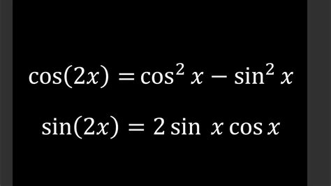 Cos2x Sinx: Melihat Trigonometri dari Perspektif yang Berbeda