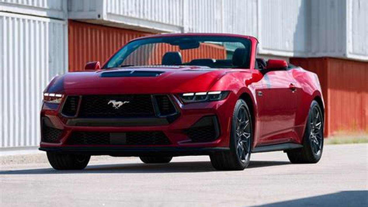 Cost Of 2024 Mustang Convertible