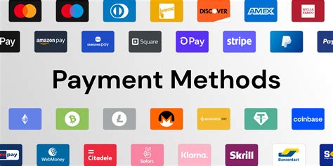 Cost and Payment Methods