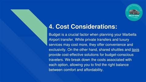 Cost considerations of Private Transfers