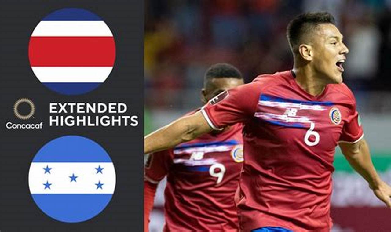 Costa Rica Vs Honduras