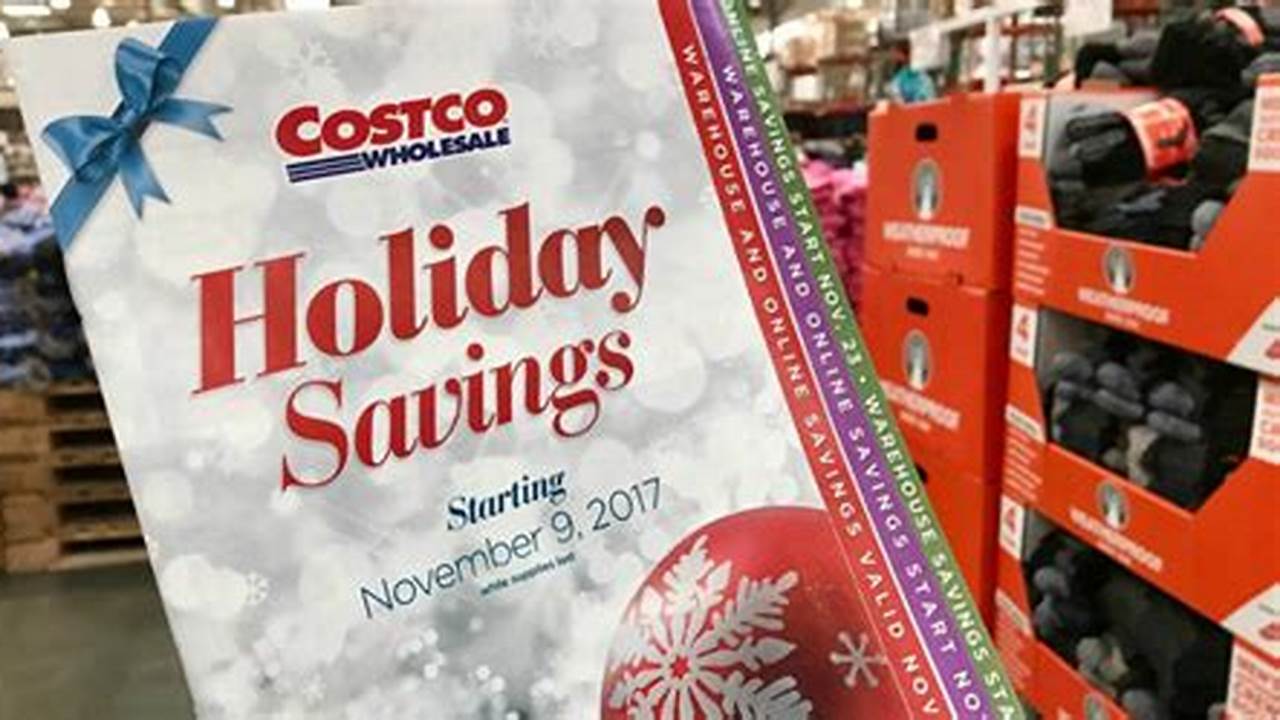 Costco Holiday Deals 2024
