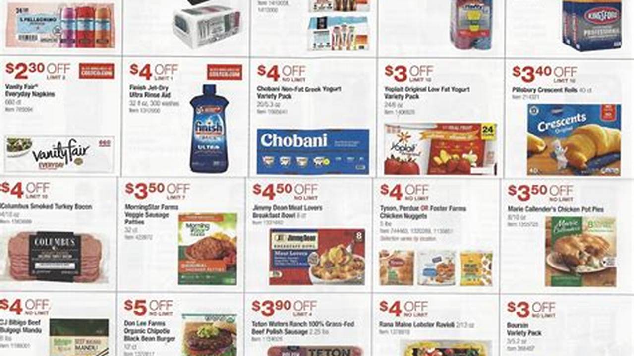 Costco March 2024 Coupon Book March 8th April 2nd