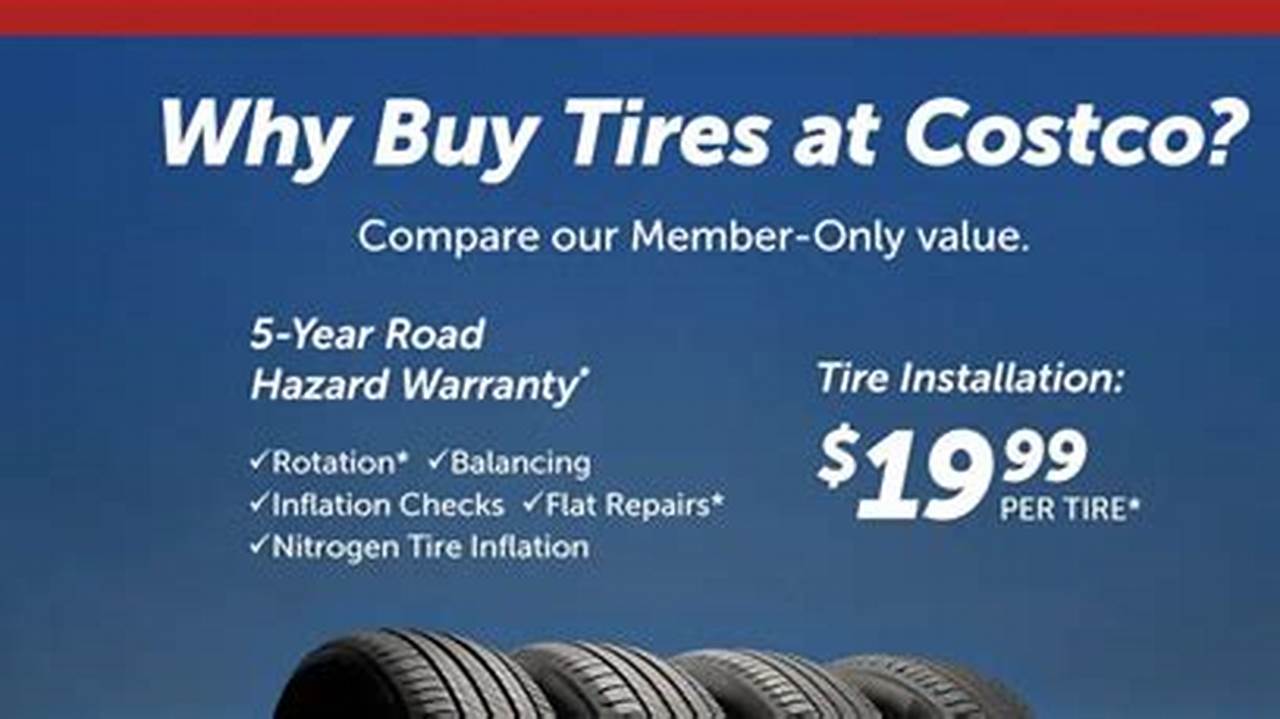 Costco Tire Promo Code 2024 First Order