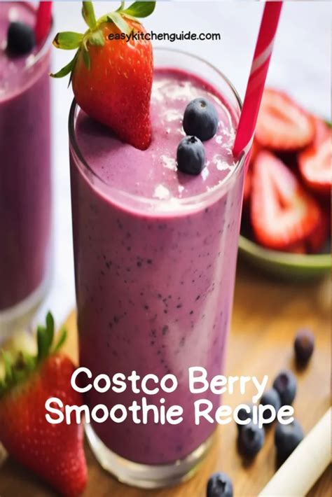 Costco Berry Smoothie Recipe