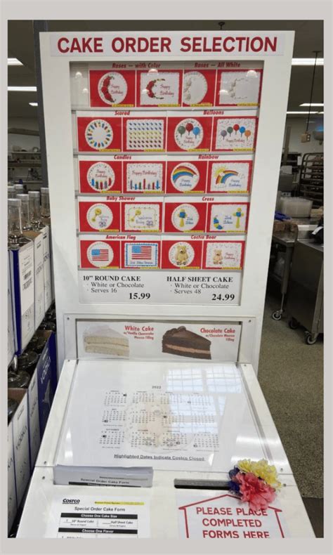 Costco Cake Order