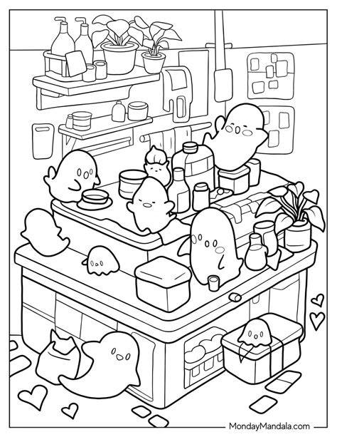 Cosy Coloring Pages