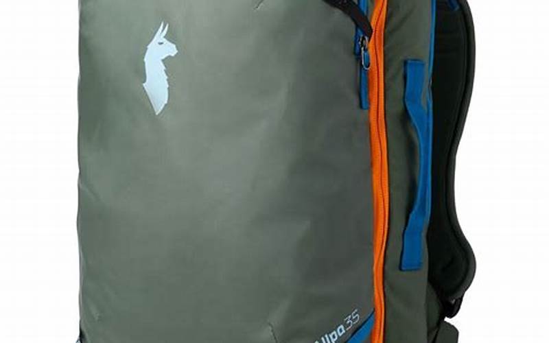 Cotopaxi Travel Pack Design