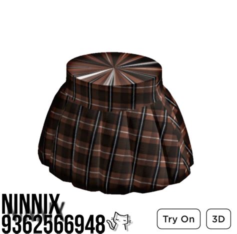 Cottage Core Plaid Skirt - Roblox in 2023 | Roblox shirt, Coding 