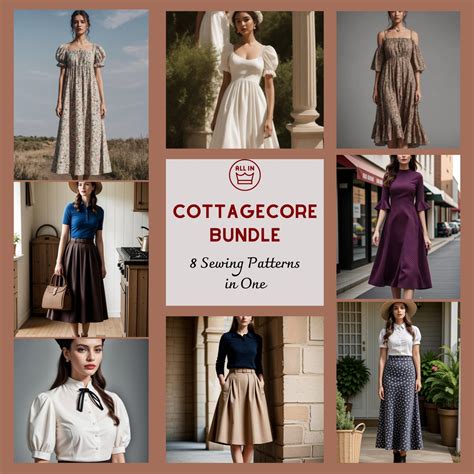 Cottagecore Sewing Patterns