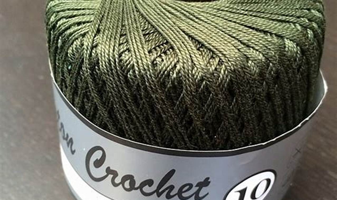 Cotton Crochet Yarn