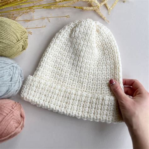 Cotton Crochet Hat