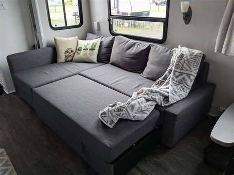 Find Comfort on the Road: Upgrade Your Camping Experience with a Cozy Couch for your Camper!