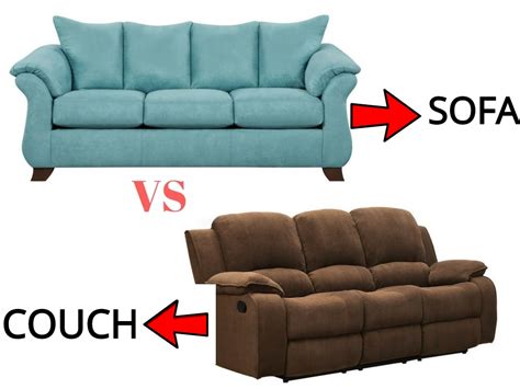 Couch Vs Sofa
