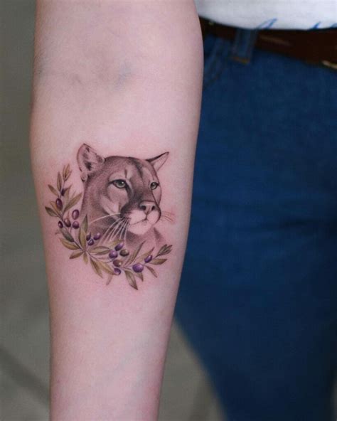 Latest Cougar Tattoos Find Cougar Tattoos