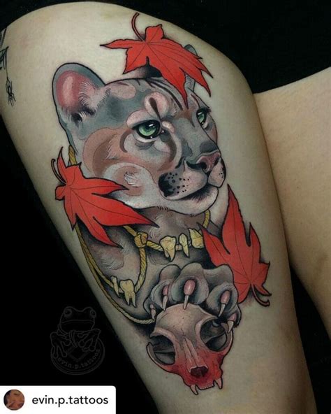 10+ Puma Tattoo Designs Picture tattoos, Lion tattoo