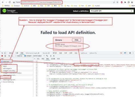 Check the API URL and environment