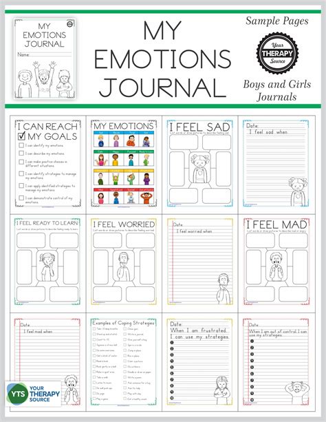 Counseling Identifying Emotions Worksheet