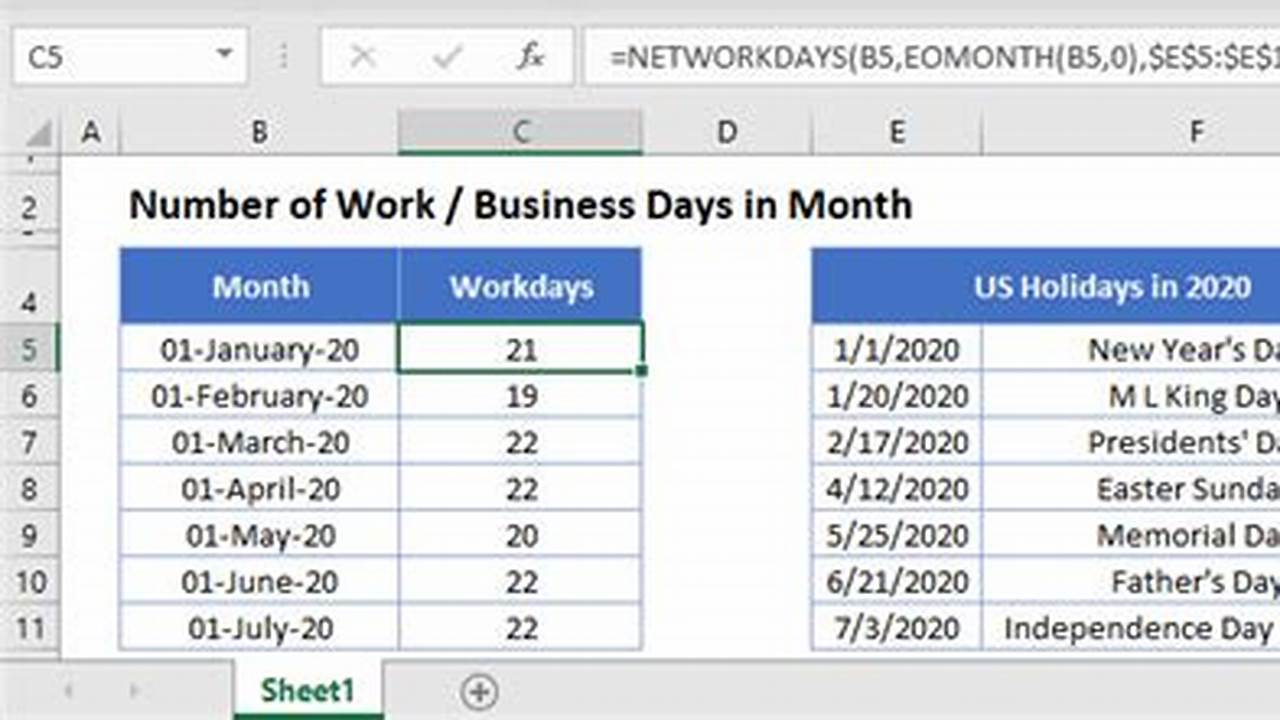 Count Days Add Days Workdays., 2024
