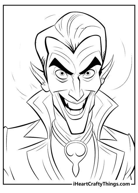 Count Dracula Coloring Pages