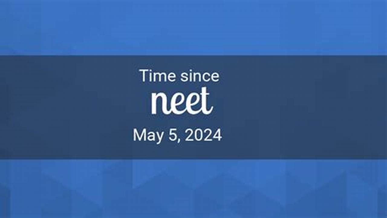 Countdown Timer For Neet 2024