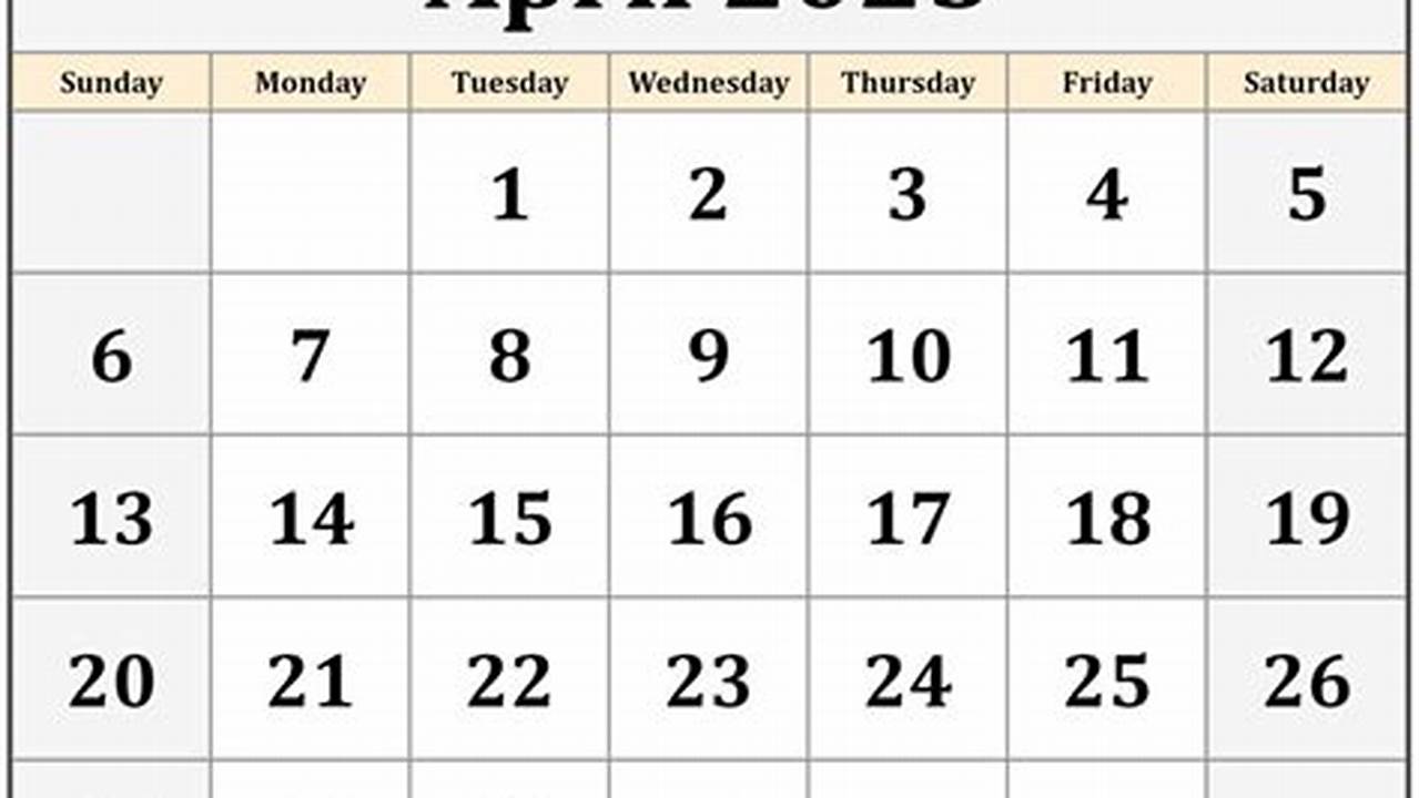 Countdown To April 23 2025