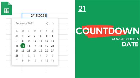 Countdown On Google Calendar